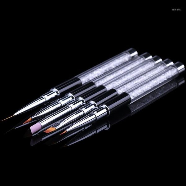 5pcs/set nail brush rhinestones pen set soft drawing art pens uv gel liner polish manicure tools1, Yellow
5pcs/set nail brush rhinestones pen set soft drawing art pens uv gel liner polish manicure tools1, Yellow