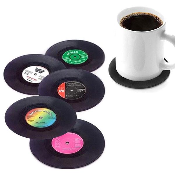 mats & pads 2021 retro cd vinyl coffee cup mat modern home decor a box of six 
mats & pads 2021 retro cd vinyl coffee cup mat modern home decor a box of six
