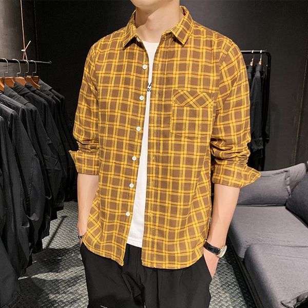 men fashion casual long sleevedgrid shirt slim fit male social business dress brand clothing soft comfortable men's shirts, White;black
men fashion casual long sleevedgrid shirt slim fit male social business dress brand clothing soft comfortable men's shirts, White;black