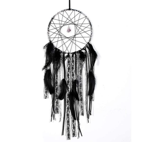 dream chaser natural amethyst catcher pendant black lace tassel sream decorative objects & figurines
dream chaser natural amethyst catcher pendant black lace tassel sream decorative objects & figurines