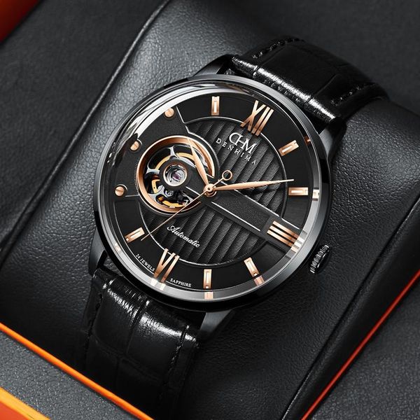 wristwatches denhima casual automatic men watches genuine leather strap sapphire glass mens mechanical wristwatch, Slivery;brown
wristwatches denhima casual automatic men watches genuine leather strap sapphire glass mens mechanical wristwatch, Slivery;brown