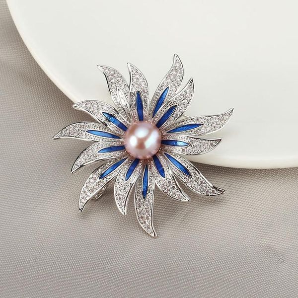 pins, brooches luxury stone flower enamel brooch pin women garment accessories natural pearl jewelry crystal rhinestone, Gray
pins, brooches luxury stone flower enamel brooch pin women garment accessories natural pearl jewelry crystal rhinestone, Gray