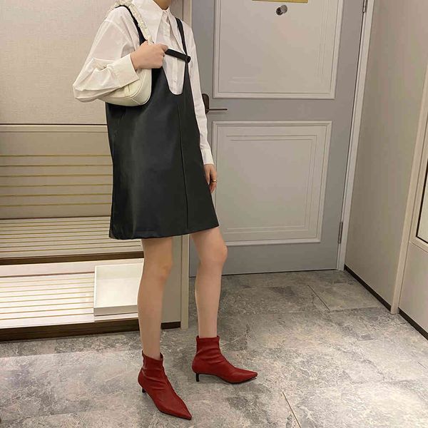 boots pointed toe fashion women sock autumn slip on thin high heels sandals short ankle booties solid color pumps shoes bsdw, Black
boots pointed toe fashion women sock autumn slip on thin high heels sandals short ankle booties solid color pumps shoes bsdw, Black