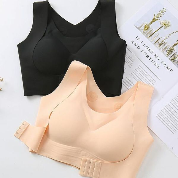 bras 1pc women for push up bra posture corrector bralette front closure female brassiere underwear cross back, Red;black
bras 1pc women for push up bra posture corrector bralette front closure female brassiere underwear cross back, Red;black