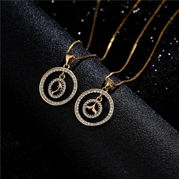pendant necklaces 22 style gold color double circle necklace for women girl luxury cubic zirconia animal geometric party jewelry, Silver
pendant necklaces 22 style gold color double circle necklace for women girl luxury cubic zirconia animal geometric party jewelry, Silver