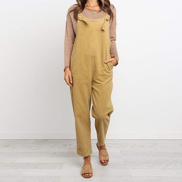women's jumpsuits & rompers corduroy strap jumpsuit women pockets wide legs trousers plus size relaxed fit overall unlined tie knit sho, Black;white
women's jumpsuits & rompers corduroy strap jumpsuit women pockets wide legs trousers plus size relaxed fit overall unlined tie knit sho, Black;white