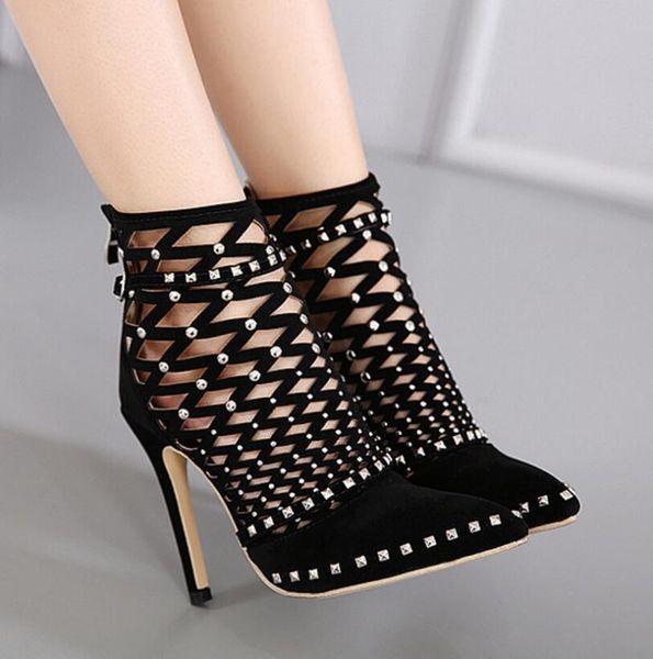 boots women's rubber shoes rivets zipper luxury designer boots-women rain high heel fashion pointy 2021 ladies low sandals point, Black
boots women's rubber shoes rivets zipper luxury designer boots-women rain high heel fashion pointy 2021 ladies low sandals point, Black