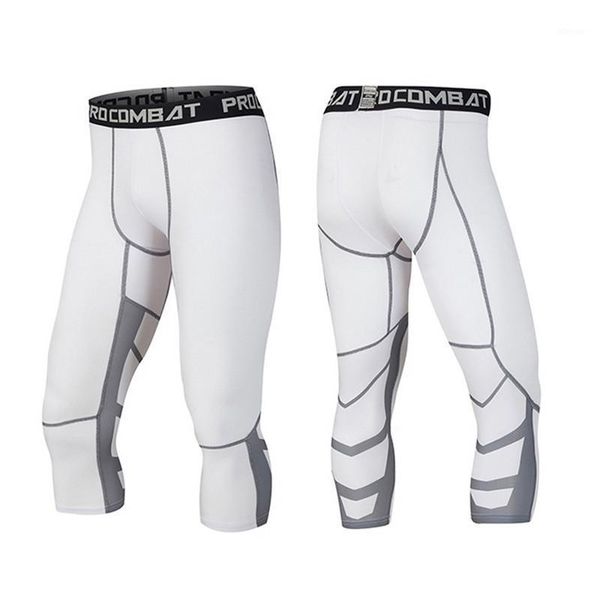 men's shorts basketball sports tights bottom fitness running training legs 7 points long pants compression high-bounce pro men, White;black
men's shorts basketball sports tights bottom fitness running training legs 7 points long pants compression high-bounce pro men, White;black