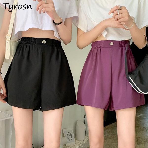 women's shorts women wide leg elegant lady solid trendy femme elastic high waist leisure korean style streetwear folds sweet bottoms, White;black
women's shorts women wide leg elegant lady solid trendy femme elastic high waist leisure korean style streetwear folds sweet bottoms, White;black