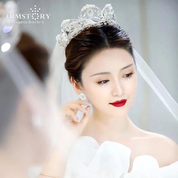 hair clips & barrettes himstory queen crown bridal wedding headdress princess birthday gift crystal accessories pearl headpiece for woman, Golden;silver
hair clips & barrettes himstory queen crown bridal wedding headdress princess birthday gift crystal accessories pearl headpiece for woman, Golden;silver