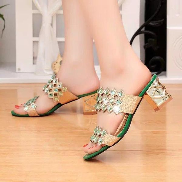 sandals summer elegant fashion women casual shoes thick with peep-toe beach mid heel bright gold silver, Black
sandals summer elegant fashion women casual shoes thick with peep-toe beach mid heel bright gold silver, Black