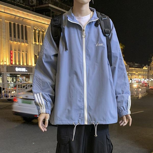 men's hoodies & sweatshirts spring and autumn fried street coat male korean version trend sports jacket loose fashion baseball stripe, Black
men's hoodies & sweatshirts spring and autumn fried street coat male korean version trend sports jacket loose fashion baseball stripe, Black