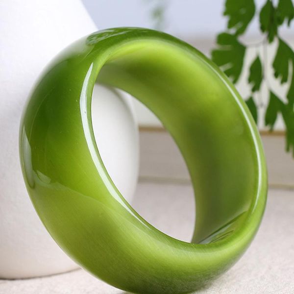 bangle wholesale genuine green natural cat eye stone bangles lucky for women gift fresh simple crystal bracelet jewelry accessories, Black
bangle wholesale genuine green natural cat eye stone bangles lucky for women gift fresh simple crystal bracelet jewelry accessories, Black
