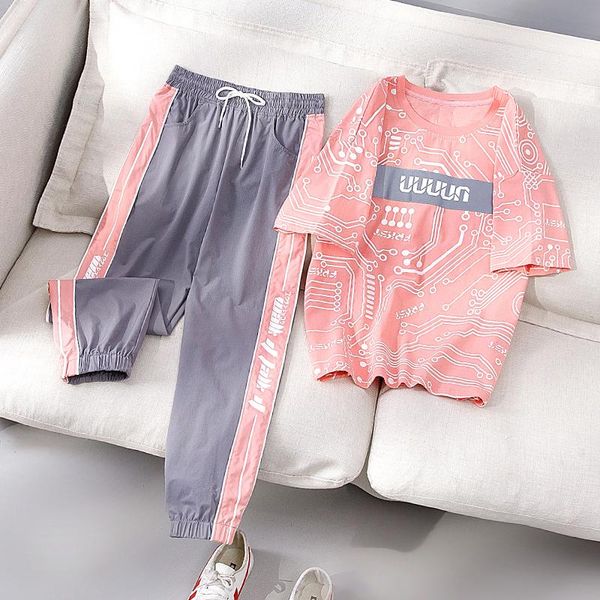 summer sports style loose korean fashion two-piece set fashionable foreign students 20210508 two piece dress, White
summer sports style loose korean fashion two-piece set fashionable foreign students 20210508 two piece dress, White