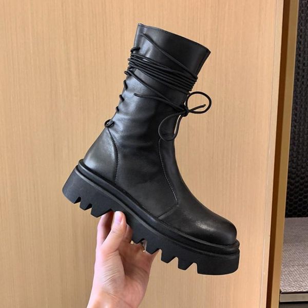 boots 2021 winter women platform motorcycle black real leather riding botas thick bottom rubber cross tied botines femmes
boots 2021 winter women platform motorcycle black real leather riding botas thick bottom rubber cross tied botines femmes