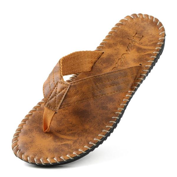 summer shoes men slippers pu leather beach mens flip flop sandals male outside flops, Black
summer shoes men slippers pu leather beach mens flip flop sandals male outside flops, Black