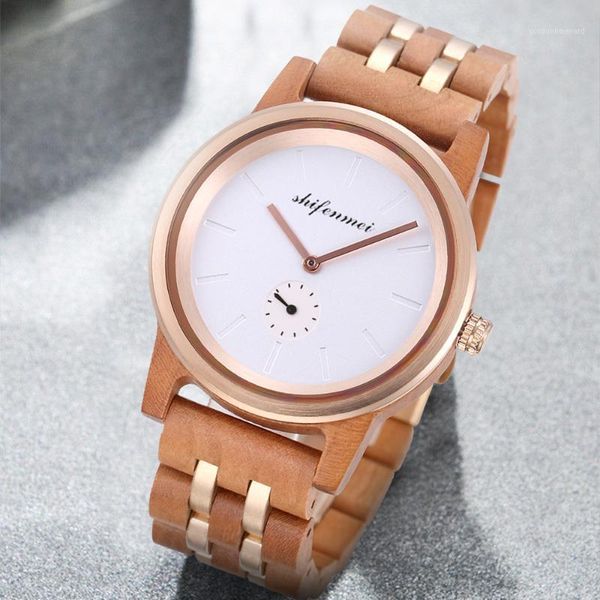 wristwatches shifenmei wooden men's watch casual fashion stylish quartz watches sport outdoor military wristwatch gift for man, Slivery;brown
wristwatches shifenmei wooden men's watch casual fashion stylish quartz watches sport outdoor military wristwatch gift for man, Slivery;brown
