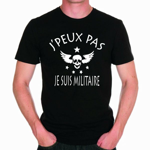 mens t-shirt i cannot i am military, White;black
mens t-shirt i cannot i am military, White;black