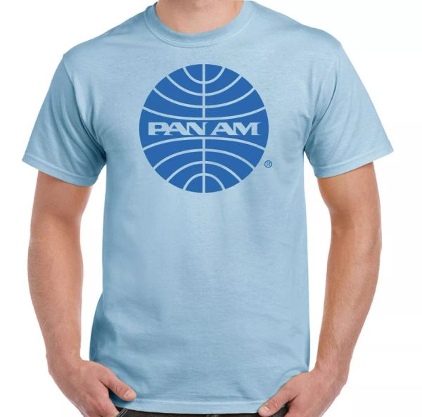 pan am t-shirt airlines mens retro aeroplane catch me if you can 't film top, White;black
pan am t-shirt airlines mens retro aeroplane catch me if you can 't film top, White;black
