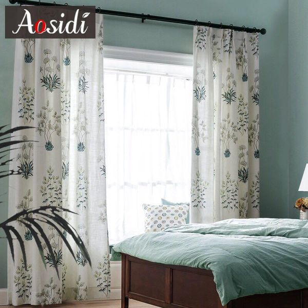Curtain & Drapes Beige Plant Linen Blackout Curtains For Living Room Windows American Modern Bedroom Kitchen Rideaux
Curtain & Drapes Beige Plant Linen Blackout Curtains For Living Room Windows American Modern Bedroom Kitchen Rideaux