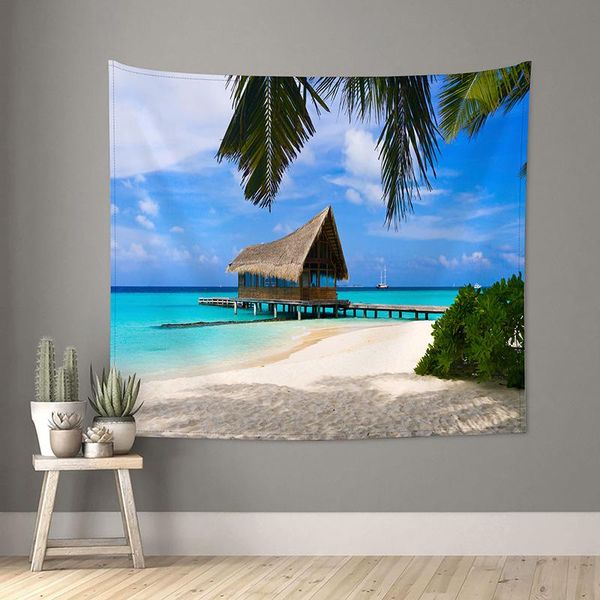 tapestries beautiful island tapestry sea scenery printed home holiday decoration wall hanging bedroom carpet
tapestries beautiful island tapestry sea scenery printed home holiday decoration wall hanging bedroom carpet