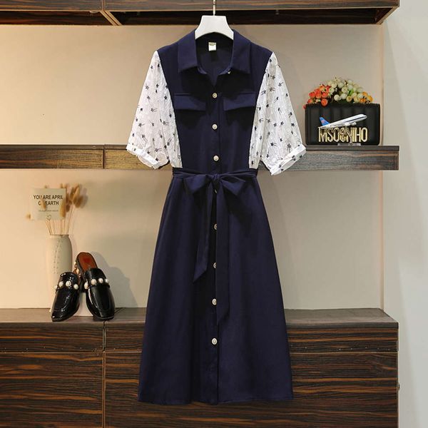 casual dresses dress big size women's fat sister summer age reducing belly covering french waist closing and thin splicing 64lb, Black;gray
casual dresses dress big size women's fat sister summer age reducing belly covering french waist closing and thin splicing 64lb, Black;gray