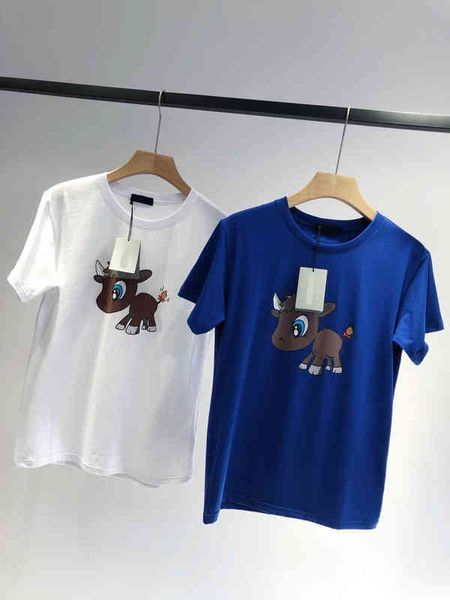 2022 factory wholesale new spring / summer couple fresh age reducing small cute cow leisure loose round neck short sleeve t-shirt, White;black
2022 factory wholesale new spring / summer couple fresh age reducing small cute cow leisure loose round neck short sleeve t-shirt, White;black