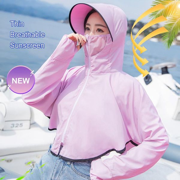 women's jackets est women uv protection clothing breathable zipper face protective for summer outdoor cycling, Black;brown
women's jackets est women uv protection clothing breathable zipper face protective for summer outdoor cycling, Black;brown