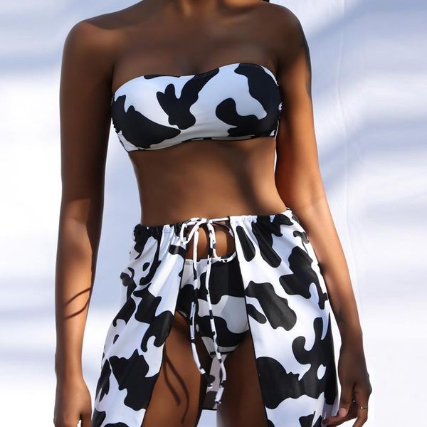 men's swimwear cow print swimsuit women biquini 3 pcs bikini bandeau set cover-ups bathing suit 2021 high waist
men's swimwear cow print swimsuit women biquini 3 pcs bikini bandeau set cover-ups bathing suit 2021 high waist