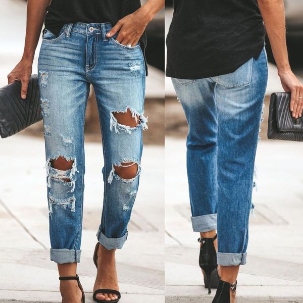 women's jeans high waist hole ripped straight mom women casual streetwear 90s baggy wide leg boyfriend pants hollow denim trousers, Blue
women's jeans high waist hole ripped straight mom women casual streetwear 90s baggy wide leg boyfriend pants hollow denim trousers, Blue