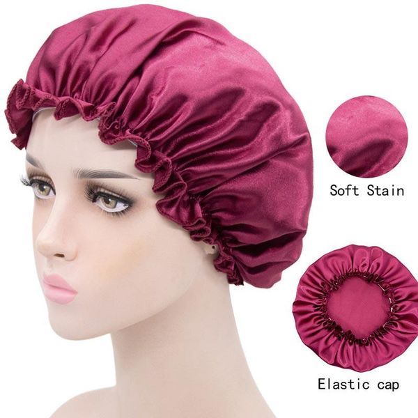 shower caps household cleaning single-layer satin cap night confinement chemotherapy color hair care
shower caps household cleaning single-layer satin cap night confinement chemotherapy color hair care