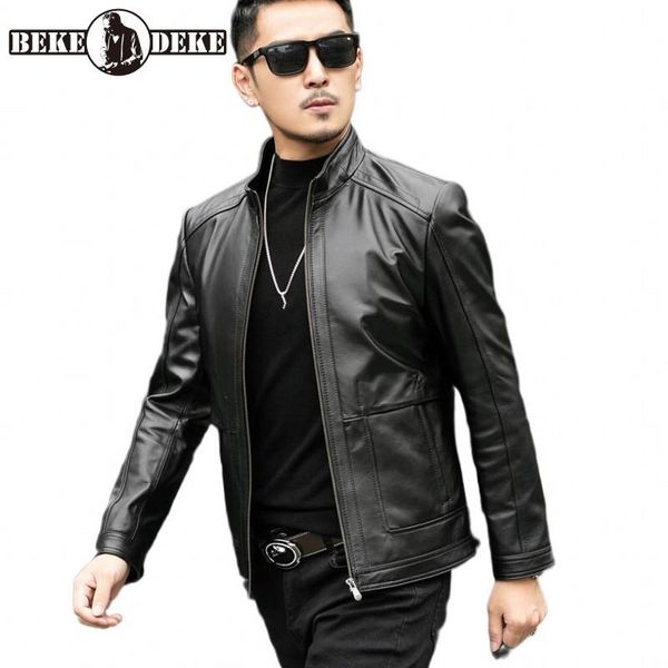 men's leather & faux 2021 autumn korean style mens o-neck zippers slim fashion biker jacket business vintage solid casual coat high str, Black
men's leather & faux 2021 autumn korean style mens o-neck zippers slim fashion biker jacket business vintage solid casual coat high str, Black
