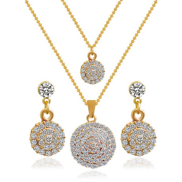 1set wedding jewelry sets necklace earrings women crystal set &, Silver
1set wedding jewelry sets necklace earrings women crystal set &, Silver
