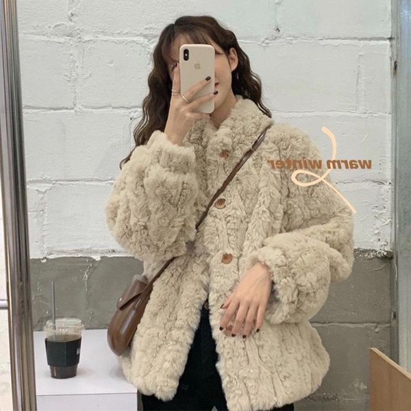 women's jackets 2021 cashmere winter lamb plush fur coat thick autumn and woman jacket, Black;brown
women's jackets 2021 cashmere winter lamb plush fur coat thick autumn and woman jacket, Black;brown