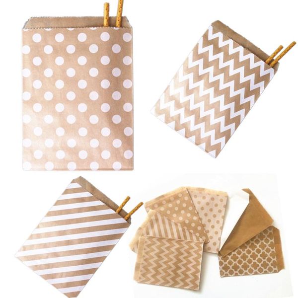 25/50/100pcs paper bags treat candy bag chevron polka dot christmas wedding birthday party favors supplies gift wrap
25/50/100pcs paper bags treat candy bag chevron polka dot christmas wedding birthday party favors supplies gift wrap