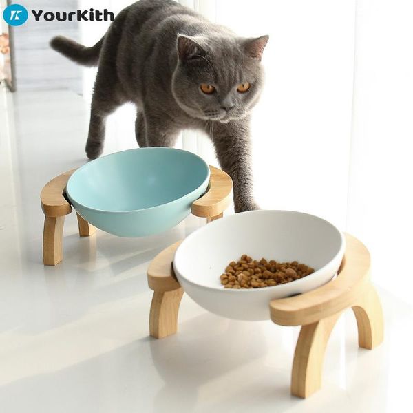 cat bowls & feeders yourkith pet ceramic bowl with bamboo stand dog drinking food container wood feeder
cat bowls & feeders yourkith pet ceramic bowl with bamboo stand dog drinking food container wood feeder