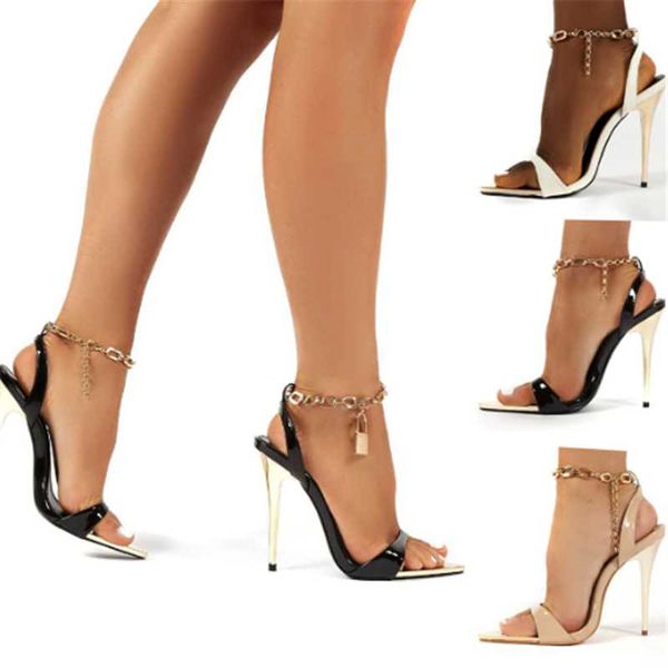 dress shoes 2021 summer thin high heels women's fashion metal decoratio cross-tied retro patchwork head peep toe sandals, Black
dress shoes 2021 summer thin high heels women's fashion metal decoratio cross-tied retro patchwork head peep toe sandals, Black