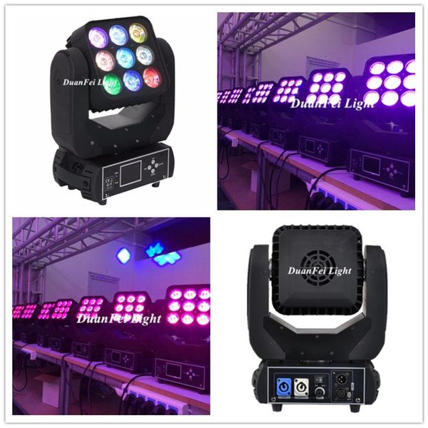 effects 4pieces dot pixel led matrix moving head light 9x12w rgbw 4in1 beam quad 3x3 for stage disco lighting
effects 4pieces dot pixel led matrix moving head light 9x12w rgbw 4in1 beam quad 3x3 for stage disco lighting