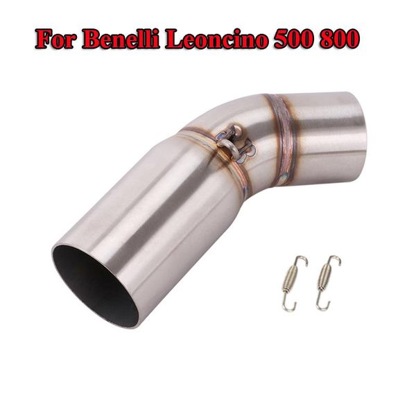 slip on for benelli leoncino 500 800 trail 51mm motorycle system exhaust connetion pipe middle link stainless steel tube motorcycle
slip on for benelli leoncino 500 800 trail 51mm motorycle system exhaust connetion pipe middle link stainless steel tube motorcycle