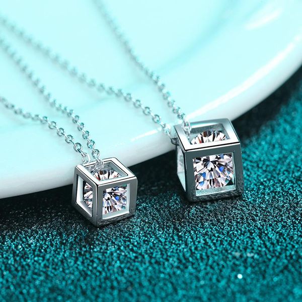 chains moissanite passed diamond test perfect cut 925 sterling silver cube pendant women classic engagement jewelry
chains moissanite passed diamond test perfect cut 925 sterling silver cube pendant women classic engagement jewelry