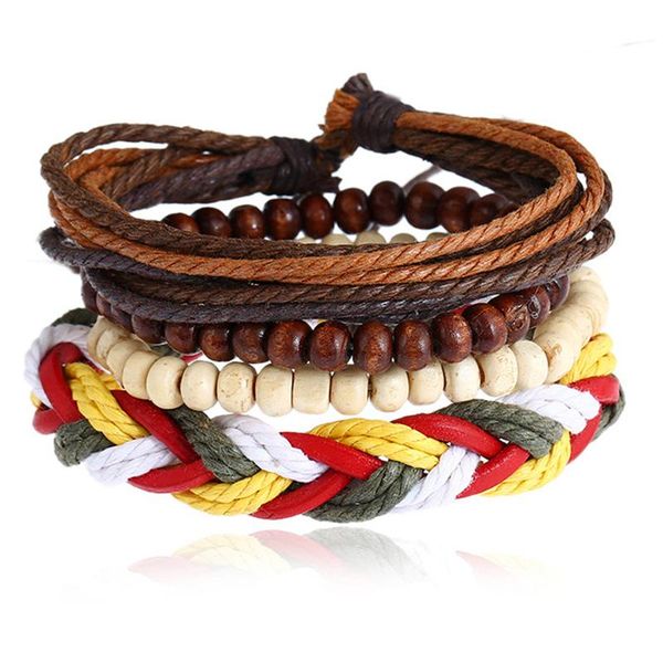 beaded, strands doreenbeads pu leather braided bracelets bangles wood beads multicolor punk style fashion jewelry for men & women, 1 set (4, Black
beaded, strands doreenbeads pu leather braided bracelets bangles wood beads multicolor punk style fashion jewelry for men & women, 1 set (4, Black