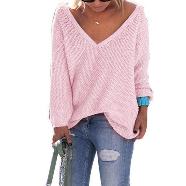 ladies autumn and winter casual women sweaters loose pullover long sleeve v neck solid color nbsp, White;black
ladies autumn and winter casual women sweaters loose pullover long sleeve v neck solid color nbsp, White;black