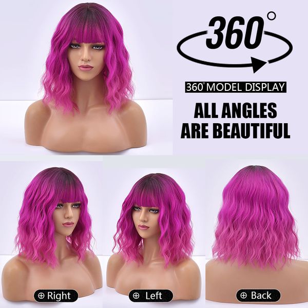costume accessories rose red cosplay short wave colored natural hair synthetic wigs for women with bangs female heat resistant daily fibre w, Silver
costume accessories rose red cosplay short wave colored natural hair synthetic wigs for women with bangs female heat resistant daily fibre w, Silver