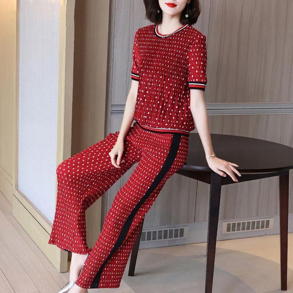 women's two piece pants 2021 summer fashion suit temperament wide leg foreign style leisure set, White
women's two piece pants 2021 summer fashion suit temperament wide leg foreign style leisure set, White