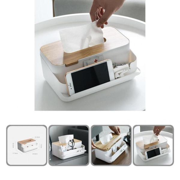 tissue boxes & napkins simple napkin box multi-functional smooth surface container separate design for kitchen case
tissue boxes & napkins simple napkin box multi-functional smooth surface container separate design for kitchen case