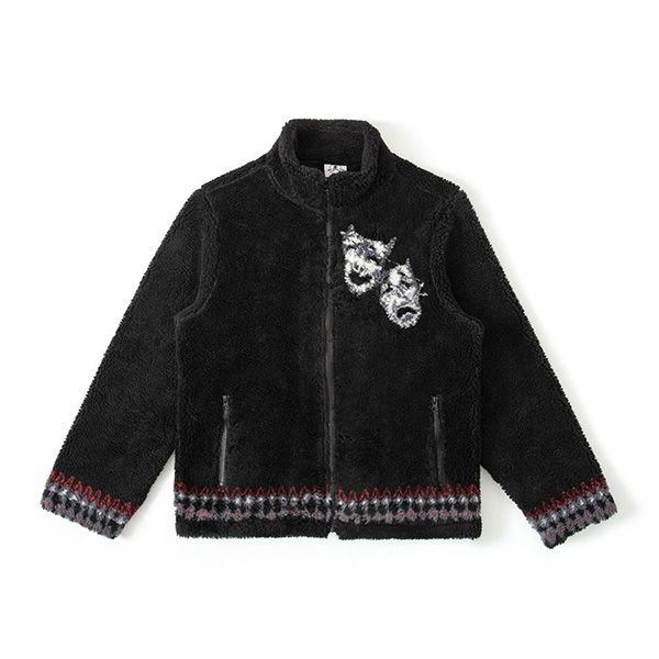 2022 men and women drama mask fleece jackets velvet winter fur coats warm wool jackets fashion jacket, Black;brown
2022 men and women drama mask fleece jackets velvet winter fur coats warm wool jackets fashion jacket, Black;brown