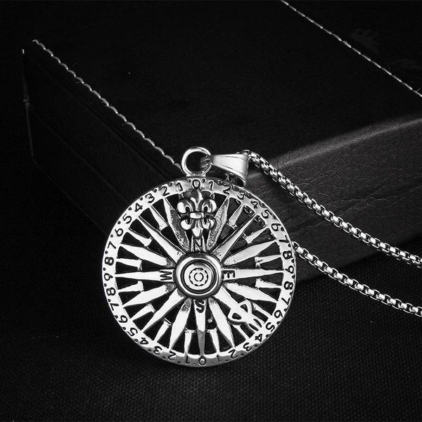pendant necklaces stainless titanium steel necklace men and women long vintage chain jewelry digital compass hip hop punk steampunk boho, Silver
pendant necklaces stainless titanium steel necklace men and women long vintage chain jewelry digital compass hip hop punk steampunk boho, Silver