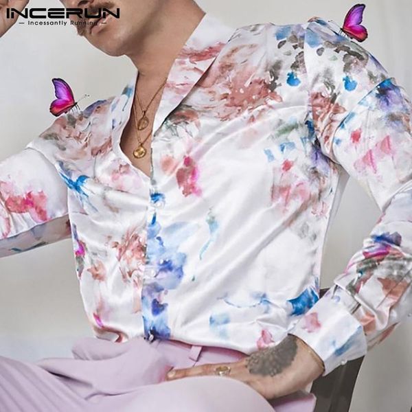 men's casual shirts fashion men printing shirt turn down collar long sleeve button camisa masculina streetwear 2021 clothing 5xl inceru, White;black
men's casual shirts fashion men printing shirt turn down collar long sleeve button camisa masculina streetwear 2021 clothing 5xl inceru, White;black