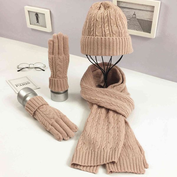 hat autumn and winter fashion knitted wool three piece set solid color warm cover scarf glove 15, Blue;gray
hat autumn and winter fashion knitted wool three piece set solid color warm cover scarf glove 15, Blue;gray