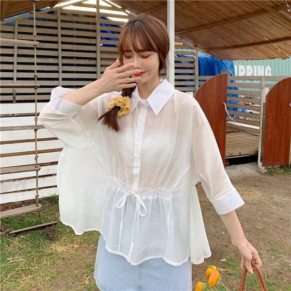 women's jackets summer sunscreen shirt women basic jacket outwear casual female fashion loose strap thin coat, Black;brown
women's jackets summer sunscreen shirt women basic jacket outwear casual female fashion loose strap thin coat, Black;brown